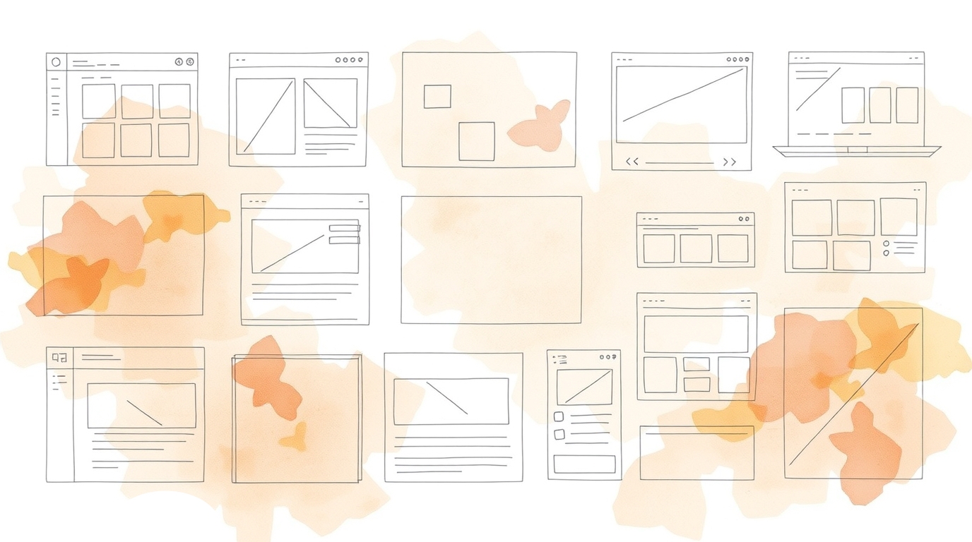 Рисунок - Прототипы страниц